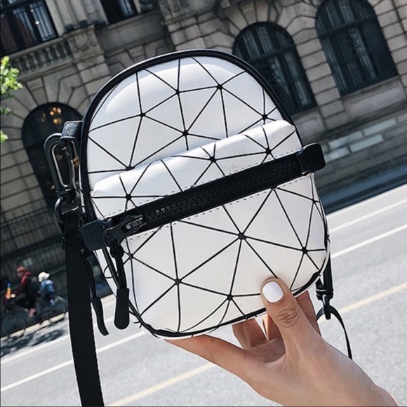 Damon Sky Handbags - LAST ONE!!!!!Mini backpack in White